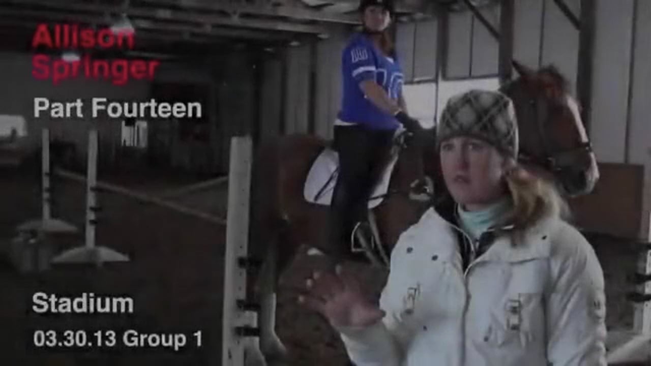 Stadium Clinic | Allison Springer | PART 14