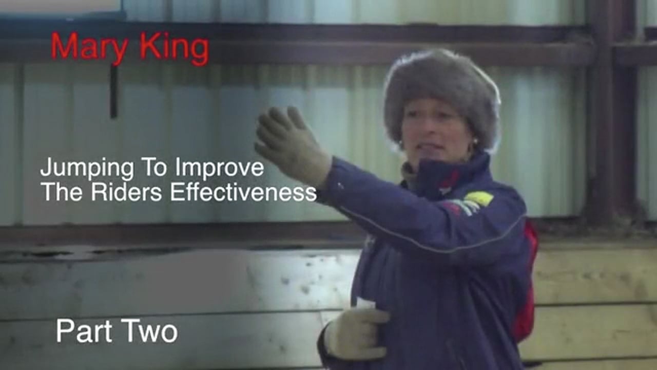 Jumping Exercises To Improve The Riders Effectiveness | Mary King | PART 02