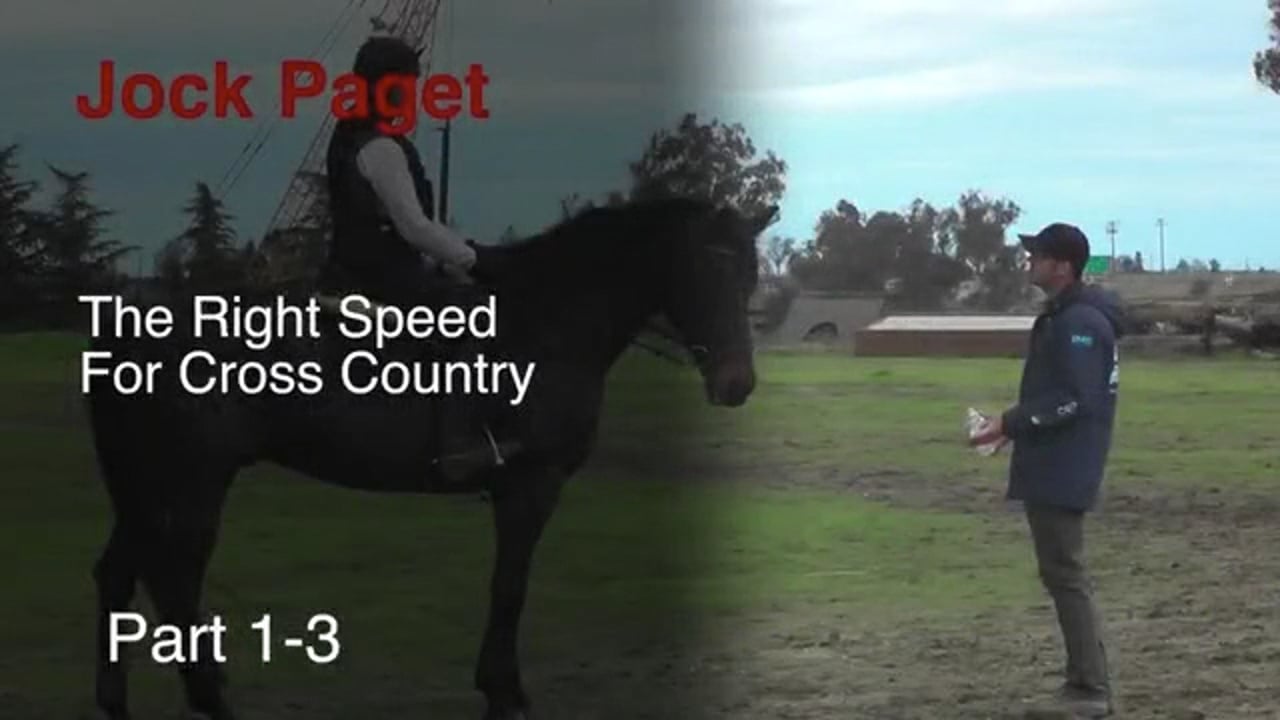 The Right Speed For Cross Country | Jock Paget | TRAILER