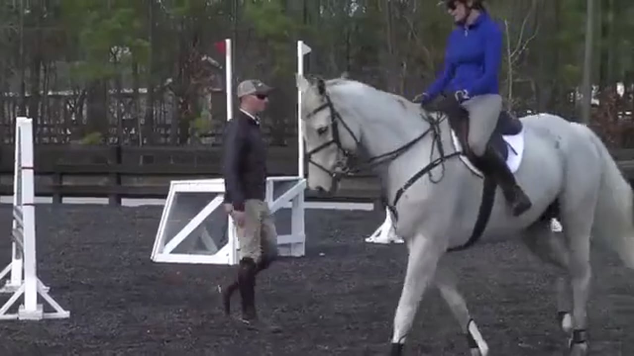 Maintaining Straightness In Stadium Jumping | Doug Payne | PART 01