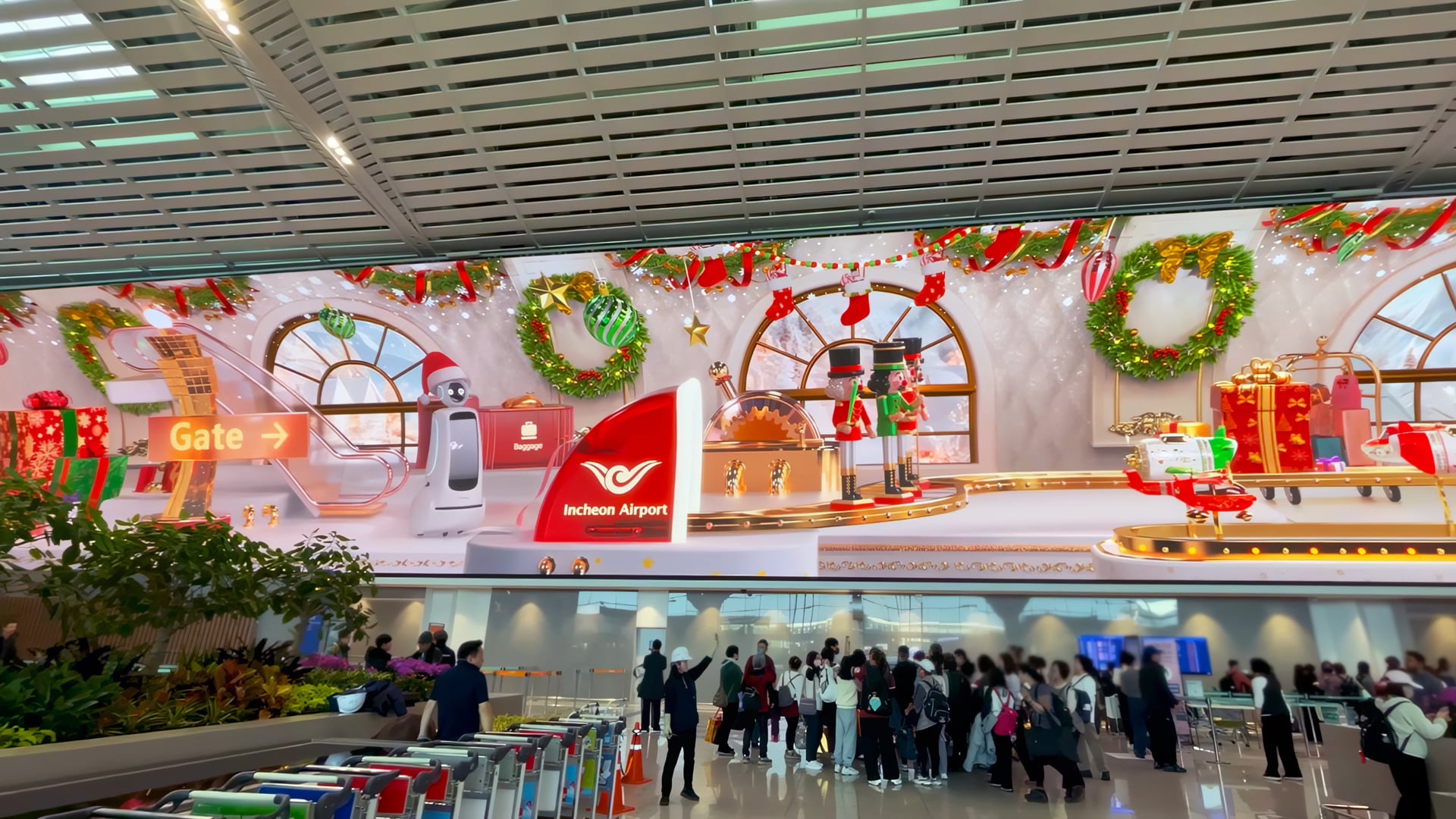 Incheon International Airport T2 Christmas Media Art_2025