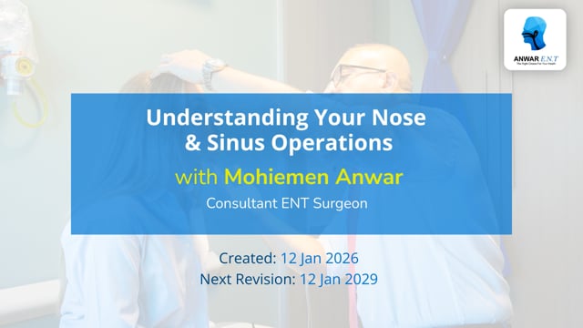 Understanding Nose & Sinus Operations