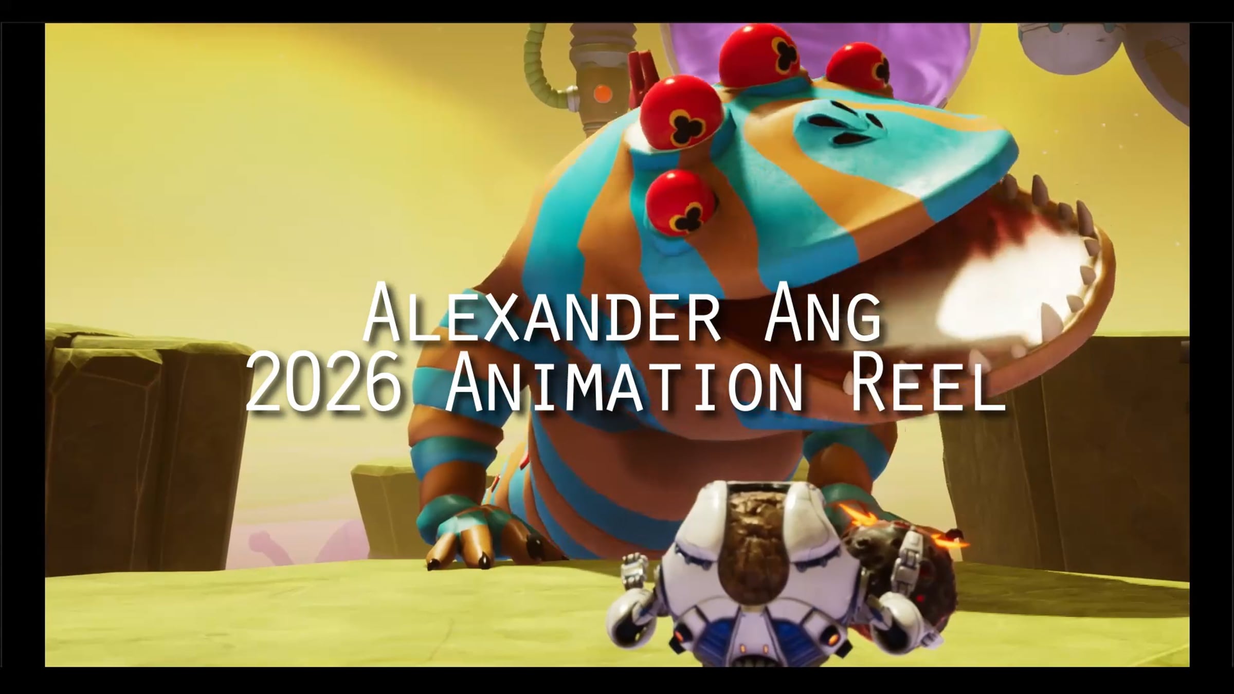 Alexander Ang 2026 Game Animation Reel