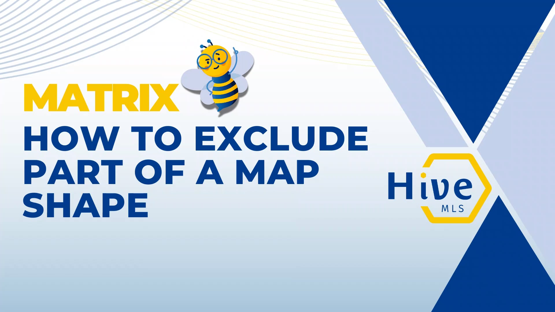 HIVE MLS MATRIX How to exclude part of a map shape