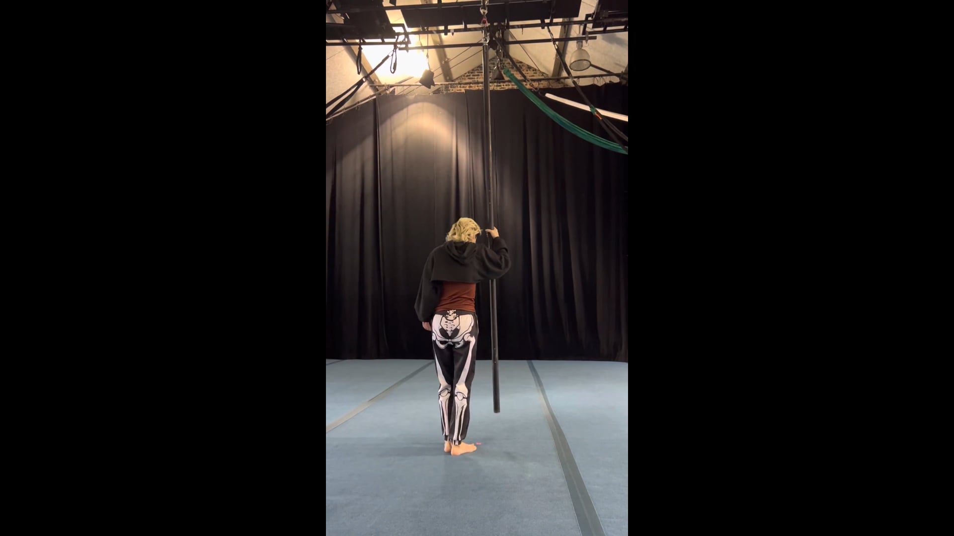 Audition video for Circus training programs