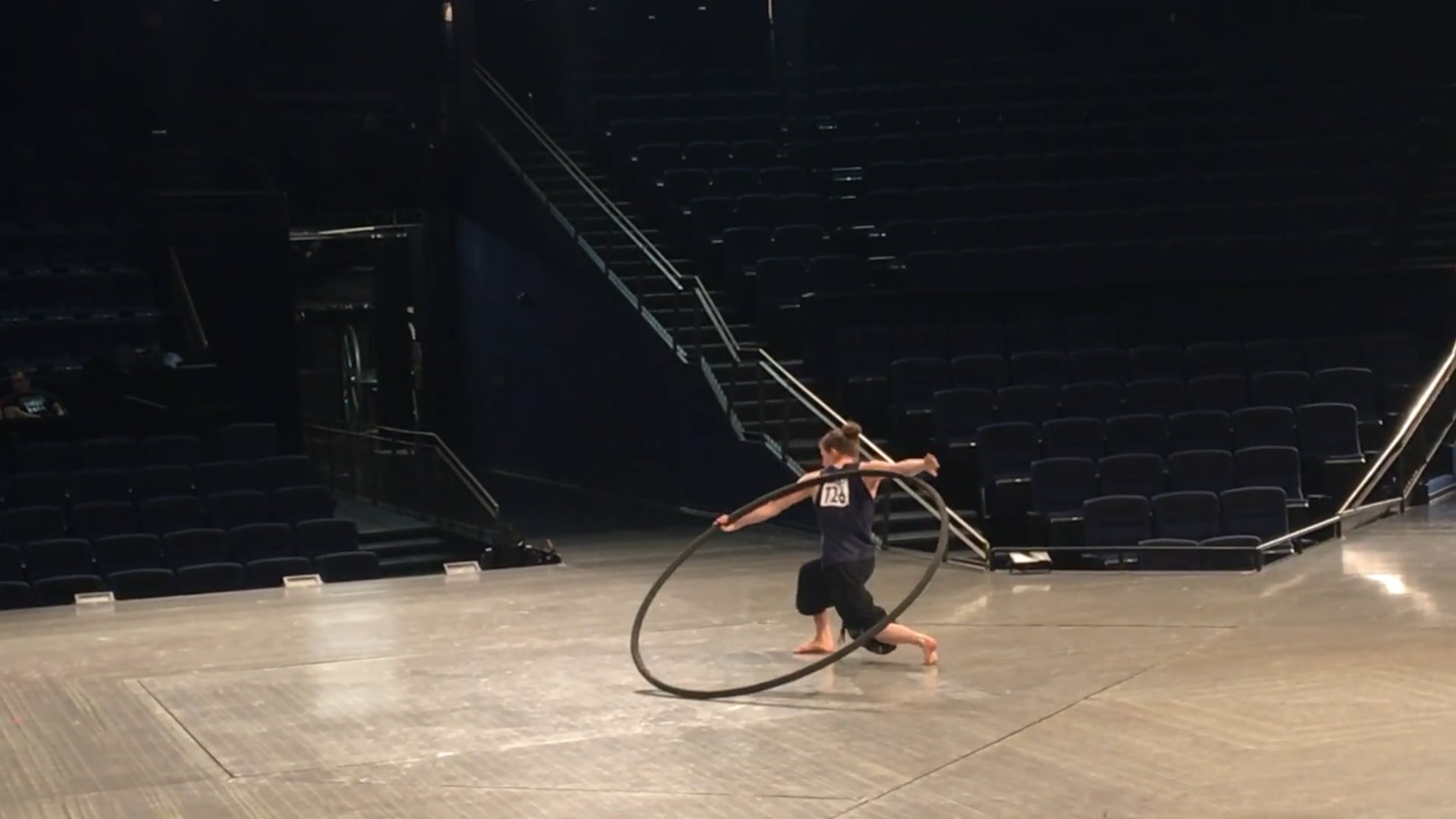 Stephen Brine Shark Cyr Wheel Act Audition for Cirque Du Soleil