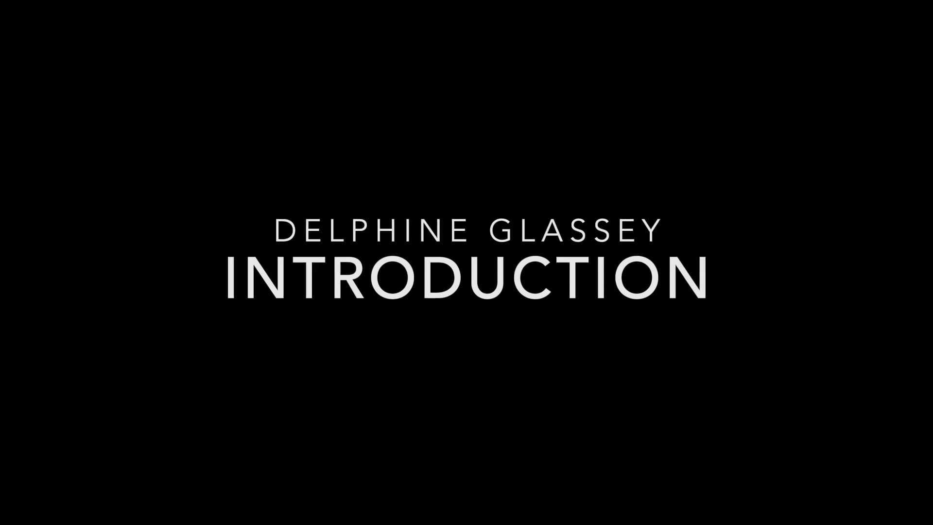 Delphine Glassey Codarts Audition 2025