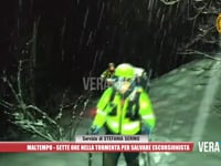 Maltempo  - Sette ore nella tormenta per salvare escursionista