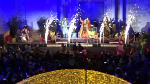 Multitudinària rebuda als Reis d'orient tot i la fred