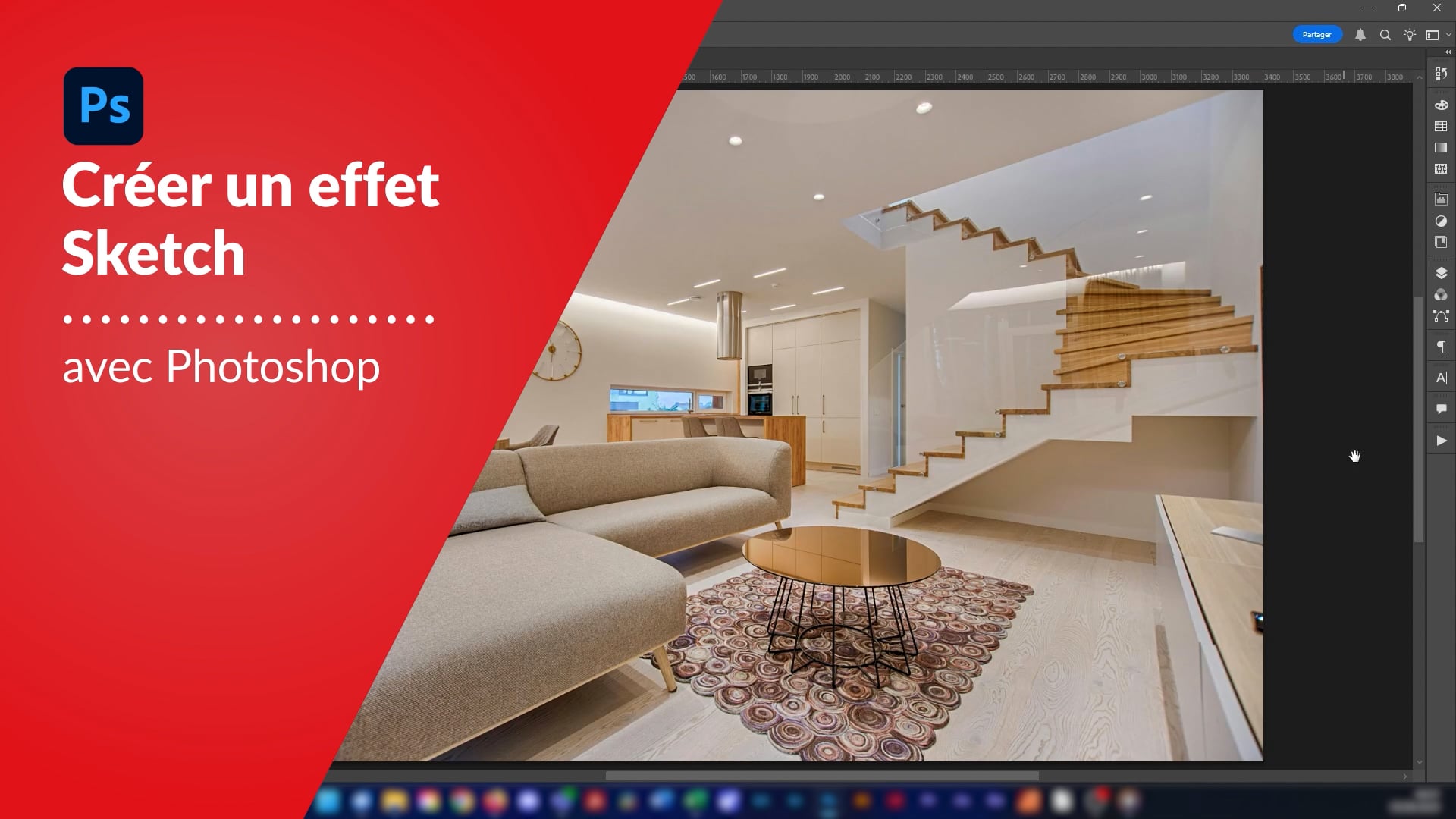 Atelier - Effet sketch - Photoshop - 16-9