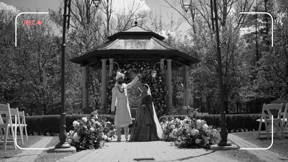 Still from Nandini & Raj documentary films by Happy Soul Films, Toronto wedding videographers