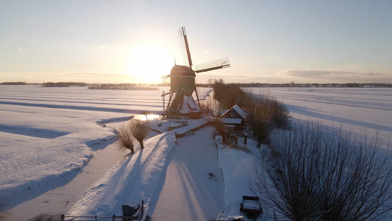 Winter in de Krimpenerwaard