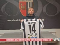 Calcio Serie C - Ascoli presenta l’attaccante Galuppini