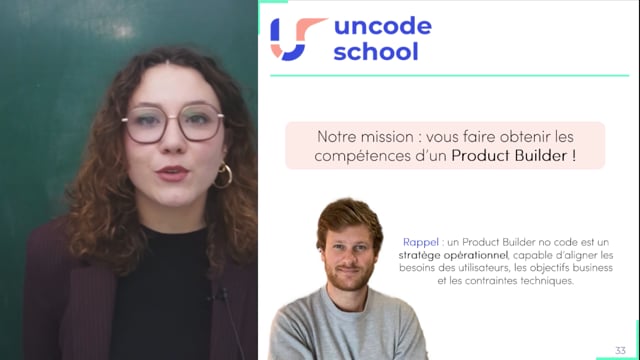 Devenez Product Builder no code & IA grâce à Uncode School !