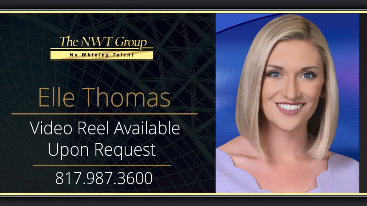 Video Reel Available Upon Request