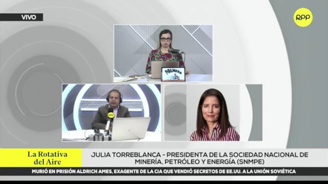 Entrevista a Julia Torreblanca en RPP TV Noticias