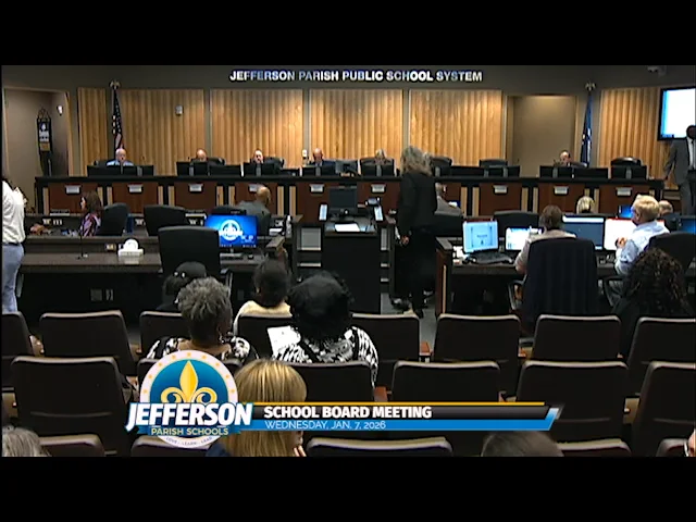 School Board Meeting: 1-7-26