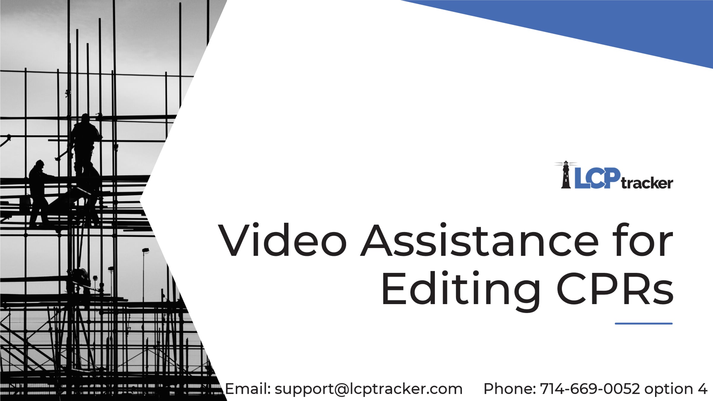 Edit CPR video assistance