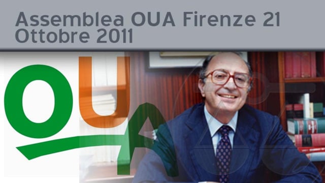 Assemblea OUA Firenze 21 Ottobre 2011 - 28/10/2011