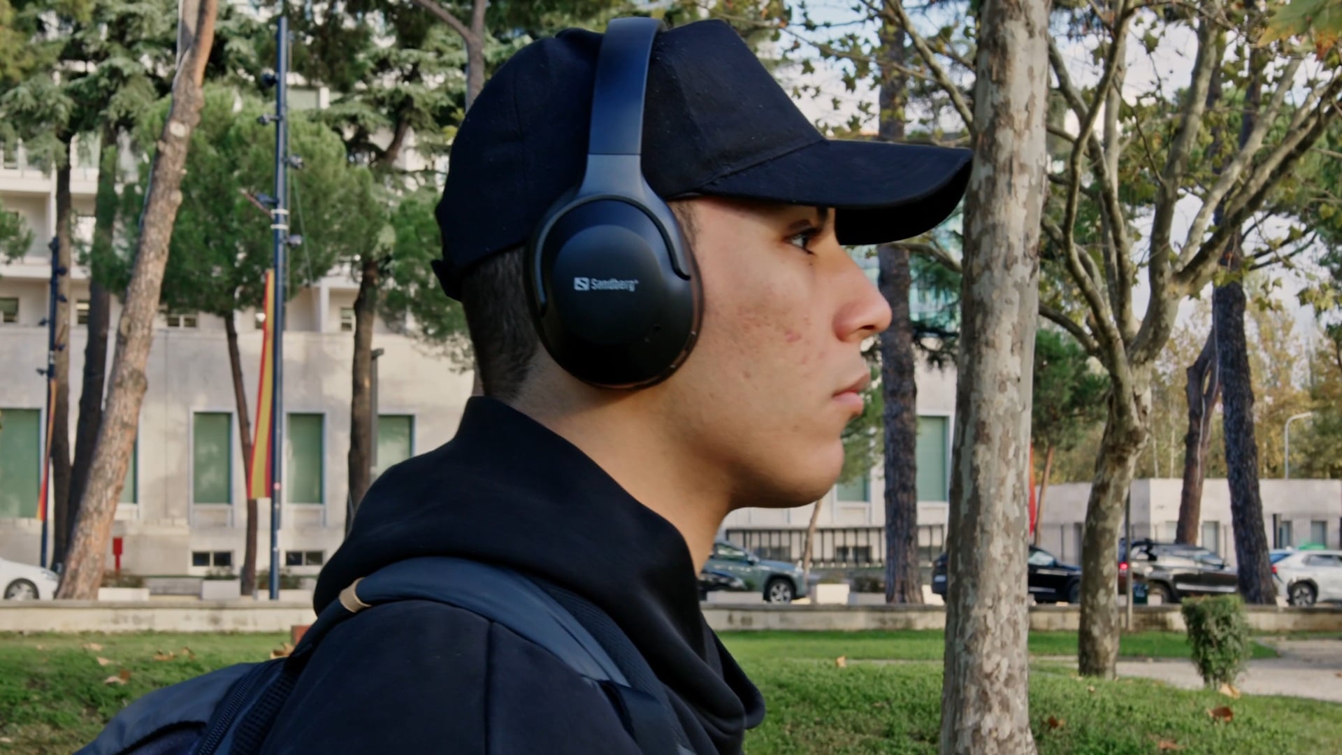 Wireless Travel Headset ANC+ENC