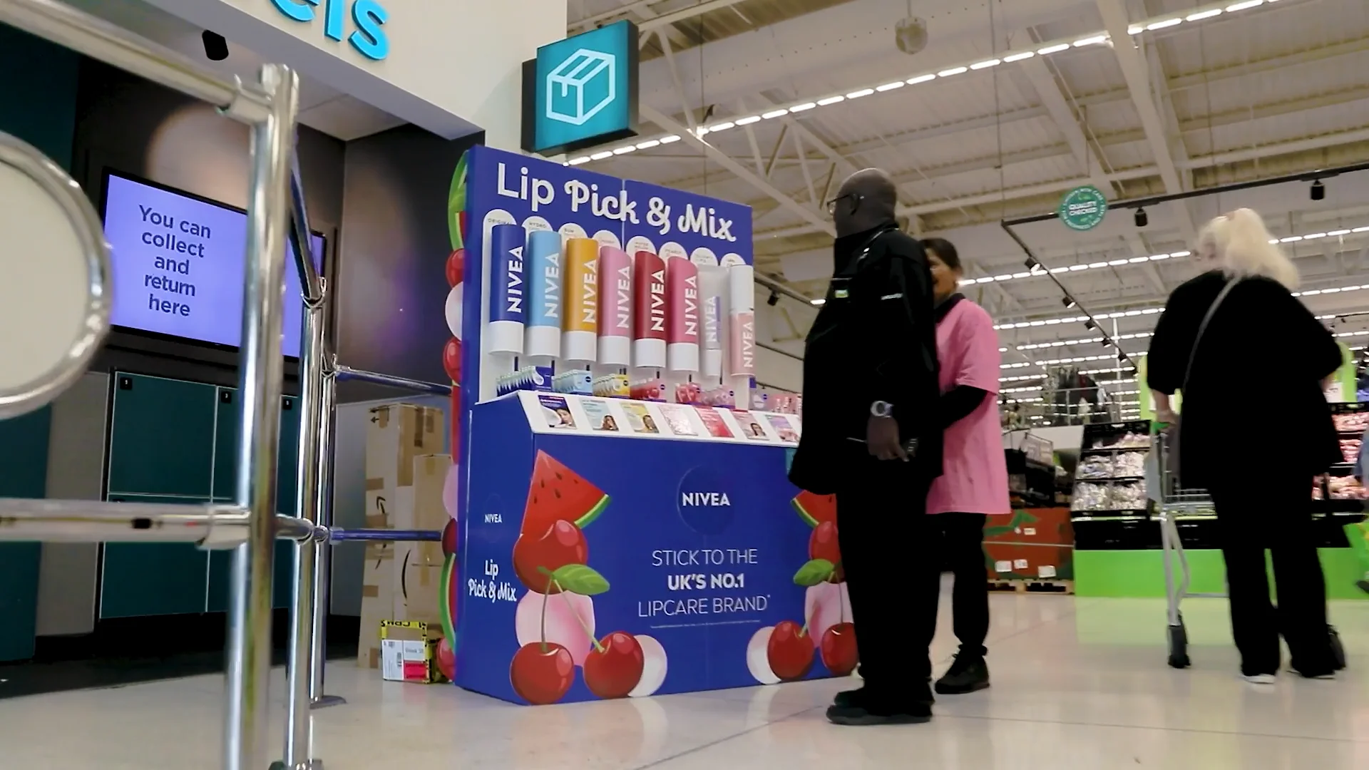 Beiersdorf Nivea LIp Pick & MIx Display - The Delta Group