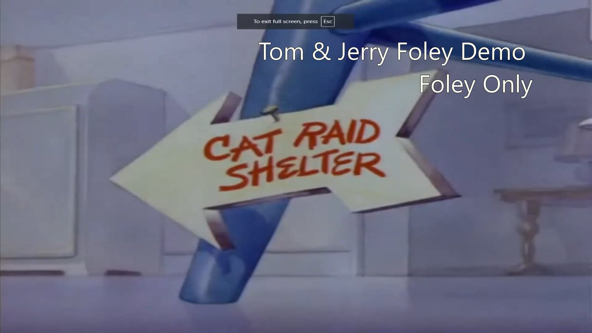Tom and Jerry Foley Demo