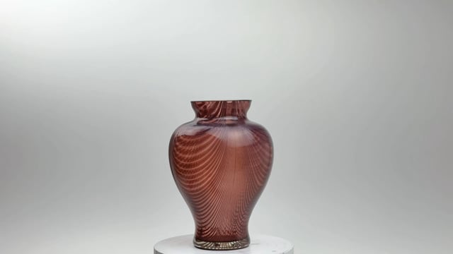 Vaso Efeito Fenício Roxo