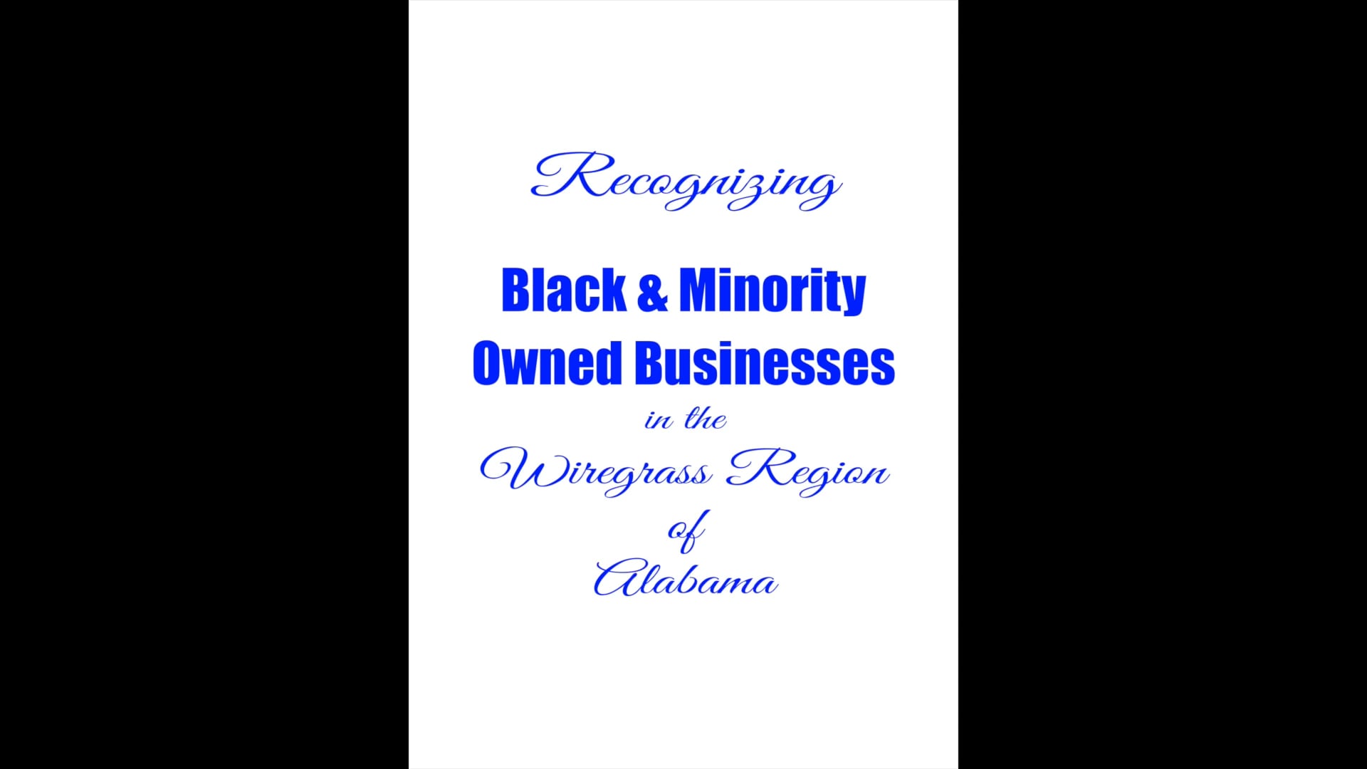 JFD ADs Supporting Black & Minority Owned Businesses