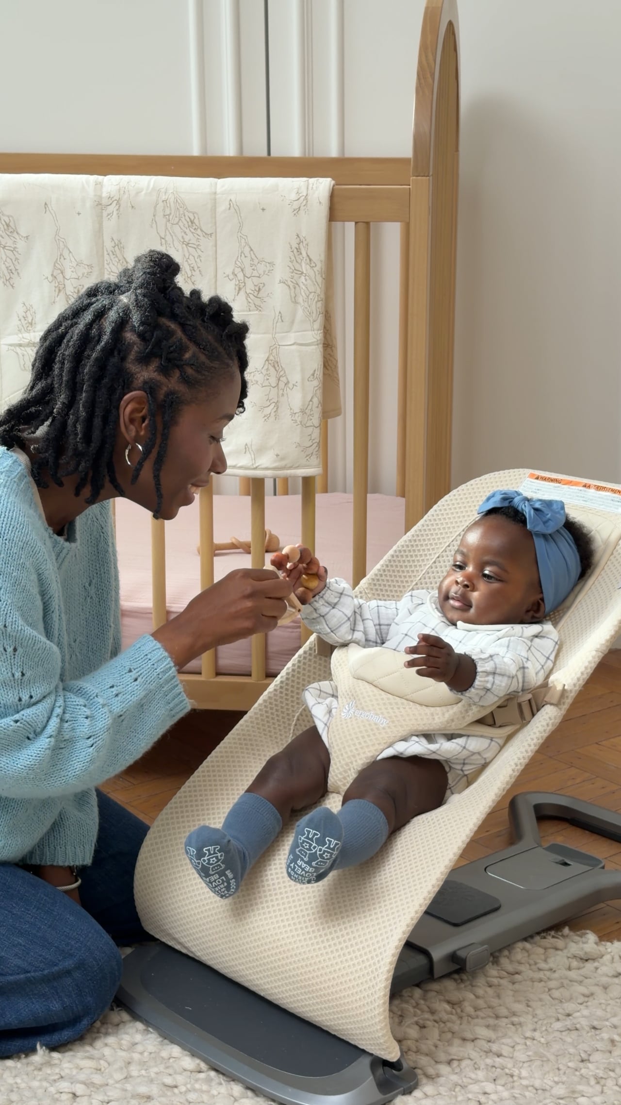 Evolve 3-in-1 Baby Bouncer in Formaknit for 0-24 Months | Ergobaby US