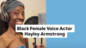 Black Female Voice Actor - Hayley Armstrong | Voiceover Demo