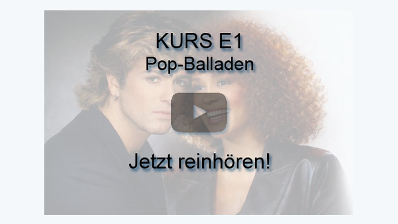 E1: Pop-Balladen – Klavierkurs für Pop-Balladen von Roman Sillipp