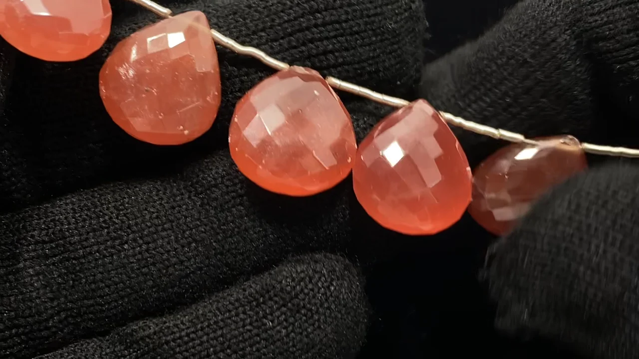 インカローズ（ロードクロサイト） 産地・ペルー 大粒マロン ブリオ