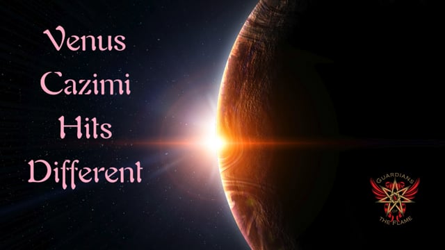 Venus Cazimi Hits Different