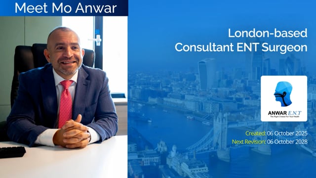 Meet Mohiemen Anwar - ENT Surgeon