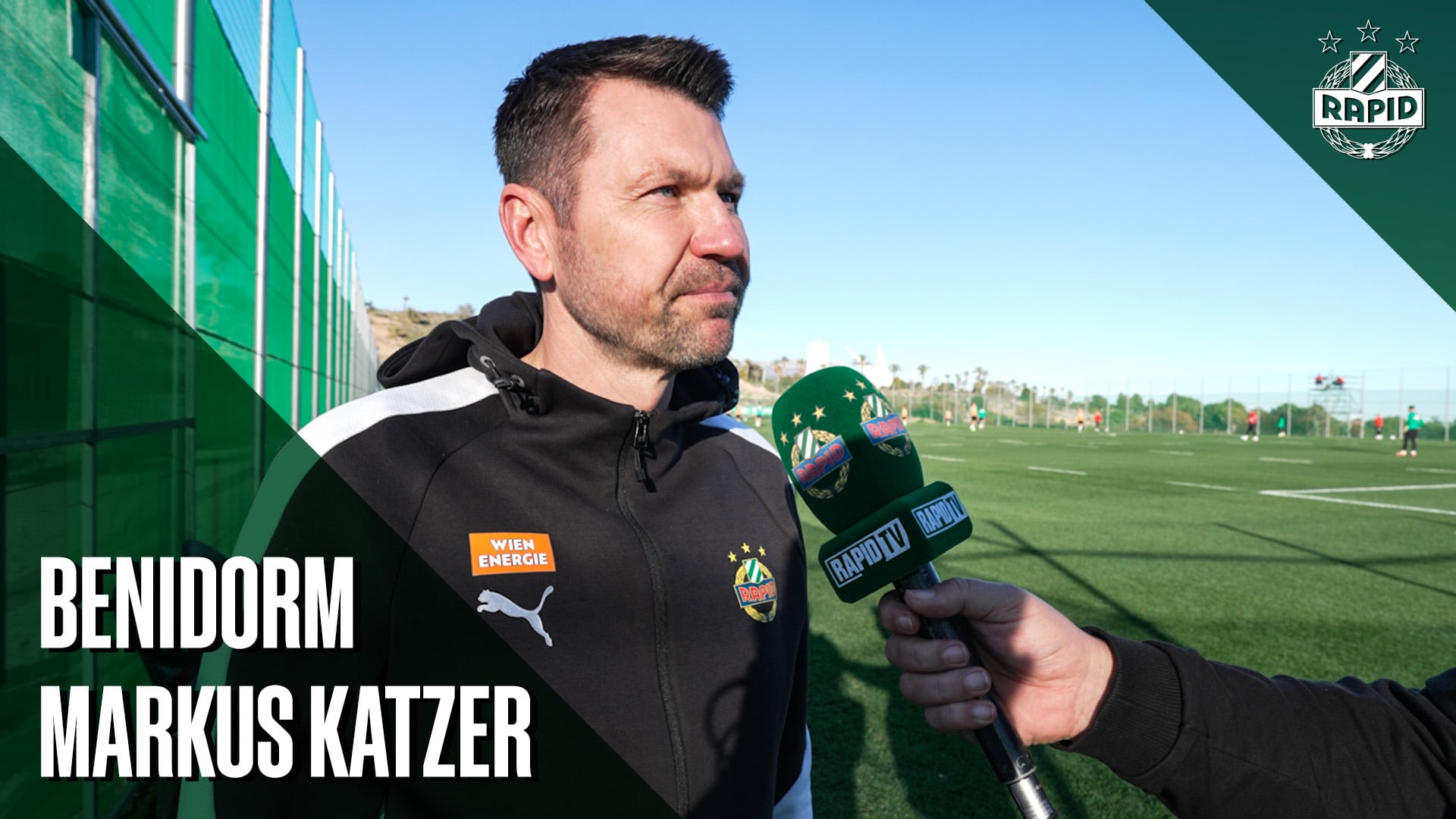 Markus Katzer im Trainingslager