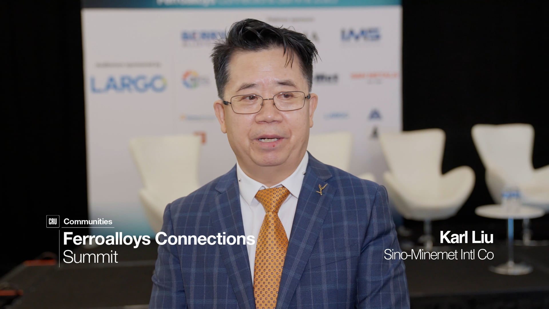 Karl Liu at Ferroalloys Connections Summit 2026