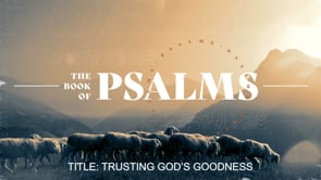 Trusting God's Goodness