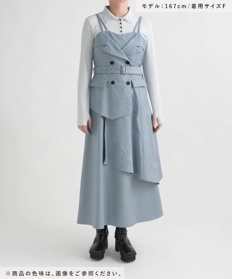 HARE Flowerシシュウジャンスカ SET UP対応 LADIES】Flowerシシュウジャンスカ | [公式]ハレ（HARE）通販