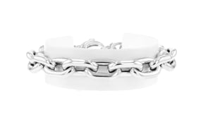 Italian Sterling Silver Chunky Cable-Link Bracelet