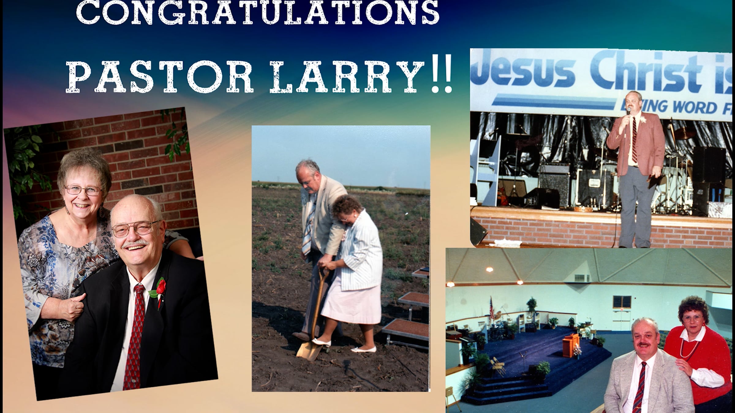 Pastor Larry Retirement September 2014 | Videos & Movies on Vimeo