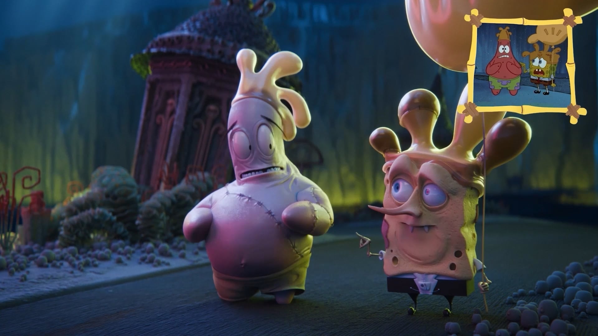 SpongeBob Reimagined in a "Gothic" Style (series)