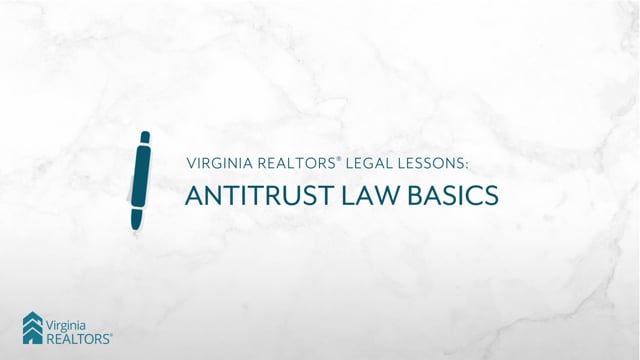 Antitrust Law Basics