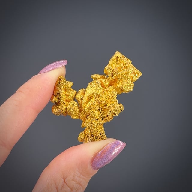 Gold (cubic crystal)