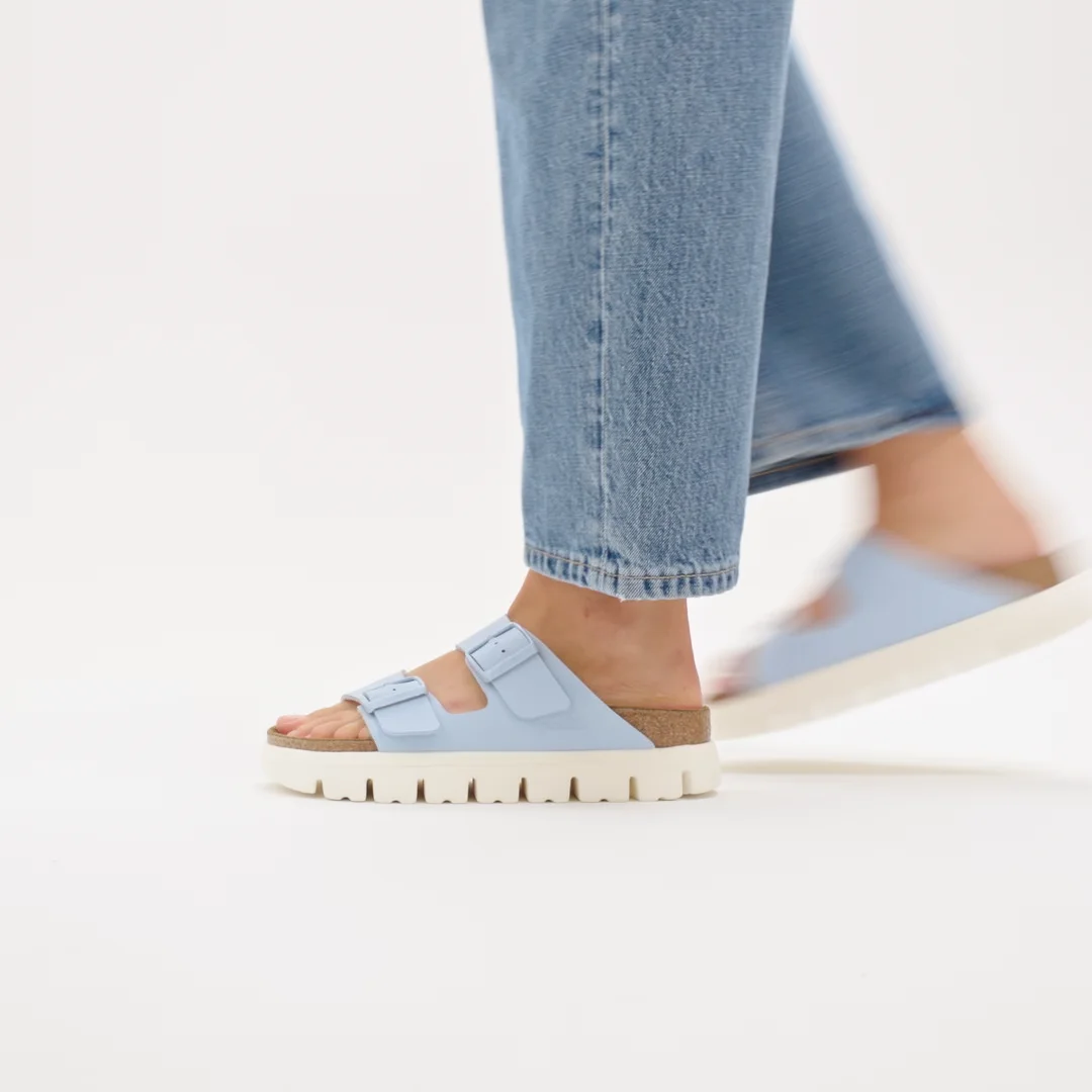 えいあおmama Arizona Chunky Birko-Flor in Color Baby Blue | BIRKENSTOCK US