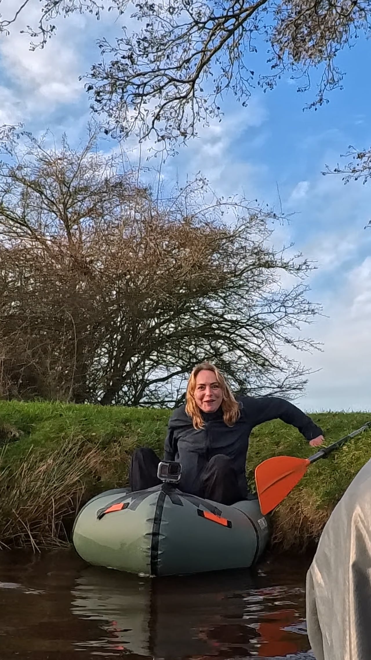 Opfriesen in de natuur: packraften