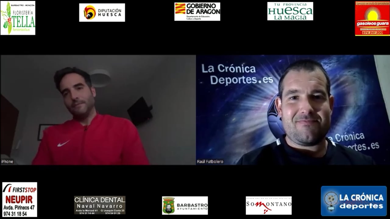 "Jornada 15" Análisis Regional Preferente G1 / JAVI LÓPEZ (Entrenador Peñas Oscenses)