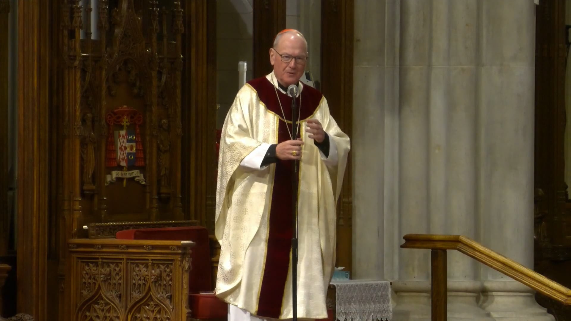 Mass from St. Patrick's Cathedral - January 13, 2026