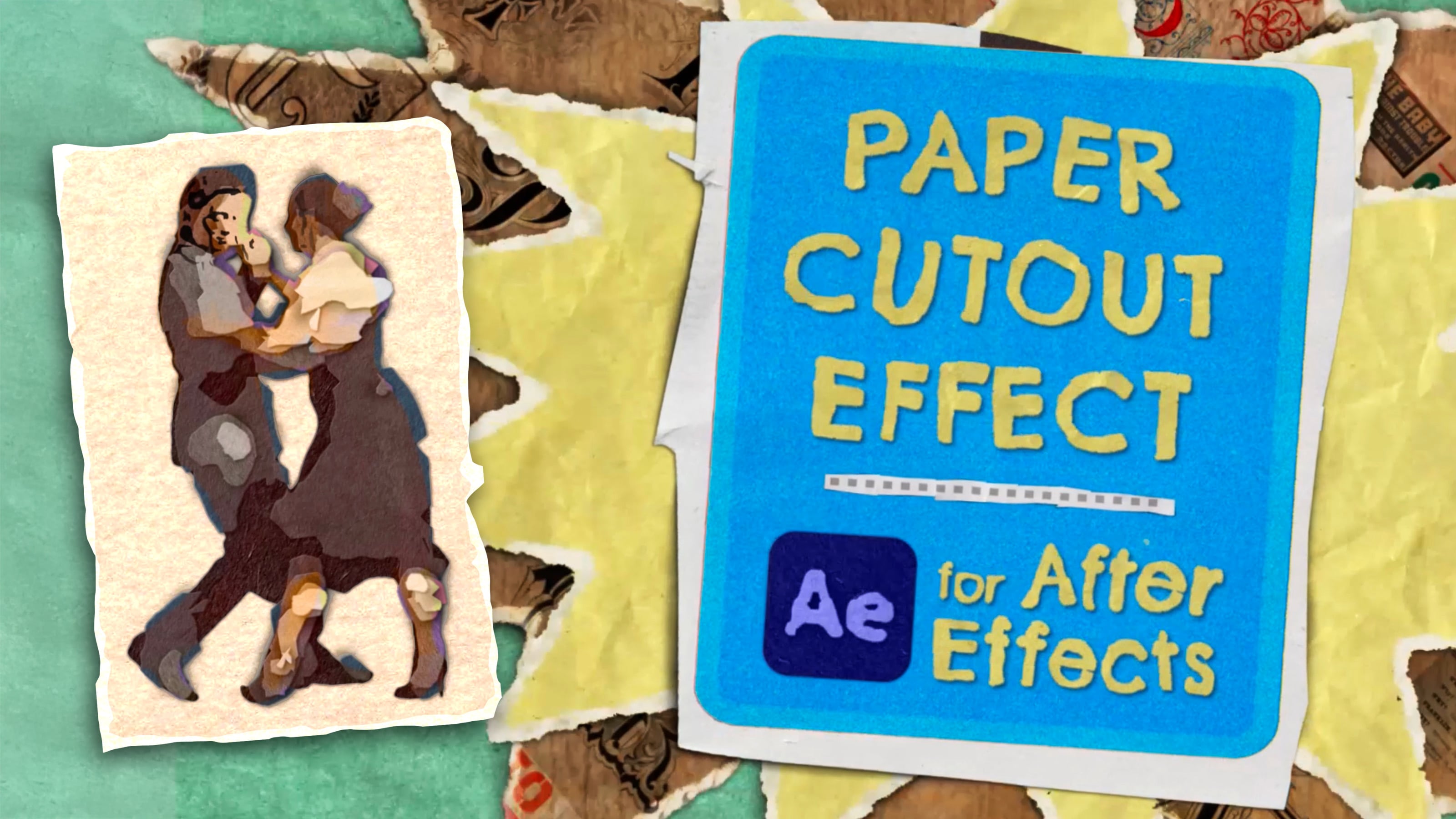 Paper Cutout Effect - After Effects Tutorial (South Park Style ...