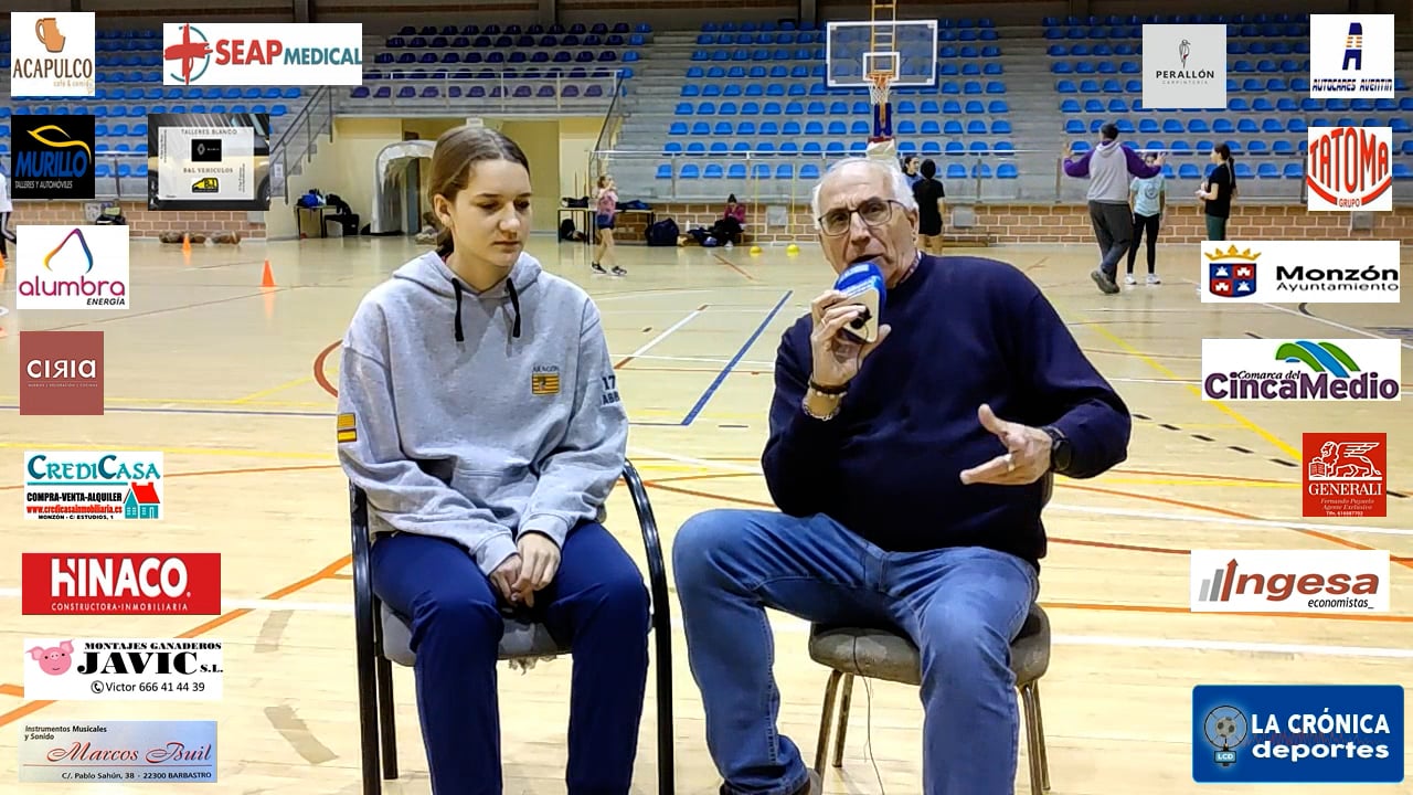 ABRIL  ASO TENA  JUGADORA  DEL CLUB BALONCESTO MONZÓN  FORMÓ  PARTE DE LA  SELECCIÓN  ARAGONESA  CADETE QUE JUGÓ EL  CAMPEONATO  DE  ESPAÑA