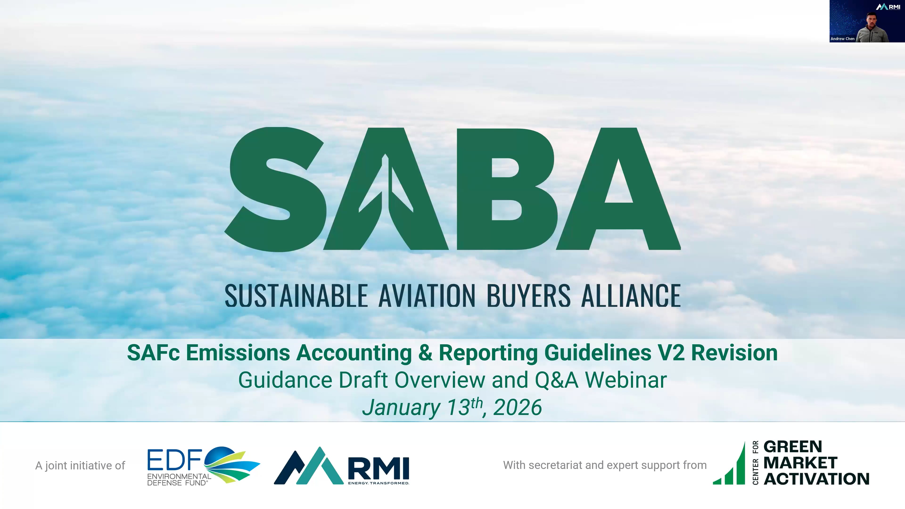 SABA Webinar: SAFc Emissions Accounting and Reporting Guidelines v2 ...